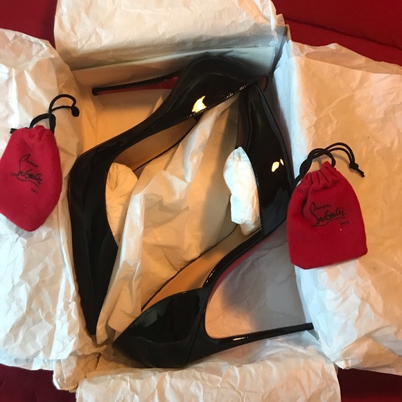 Christian Louboutin Shoes - Christian Louboutin Iriza 100 patent Black size 42